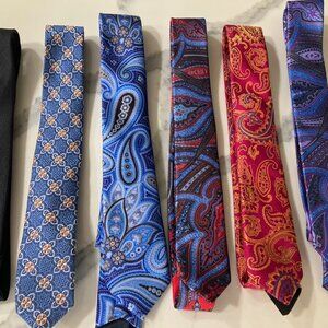 Nordstrom, Ermenegildo Zegna, Paul Fredrick Men's Bundle of 6 ties
